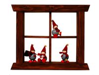 Tonttu-Fenster, braun