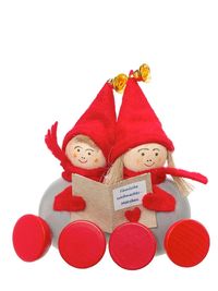 Tonttu-couple reading